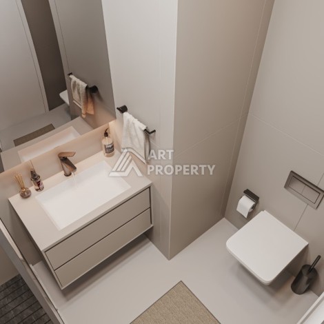 Квартиры в рассрочку на 36 месяцев от 56 до 177 кв.м в центре Махмутлара - Ракурс 45