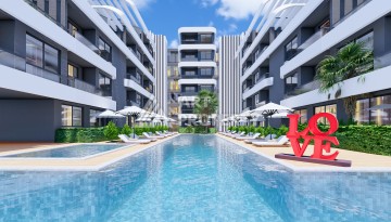 Квартиры от 50 до 165 кв.м в инновационном проекте. Алтынташ, Анталия. - Ракурс 6