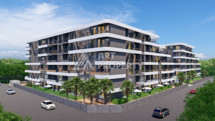 Квартиры от 50 до 165 кв.м в инновационном проекте. Алтынташ, Анталия. - Ракурс 11