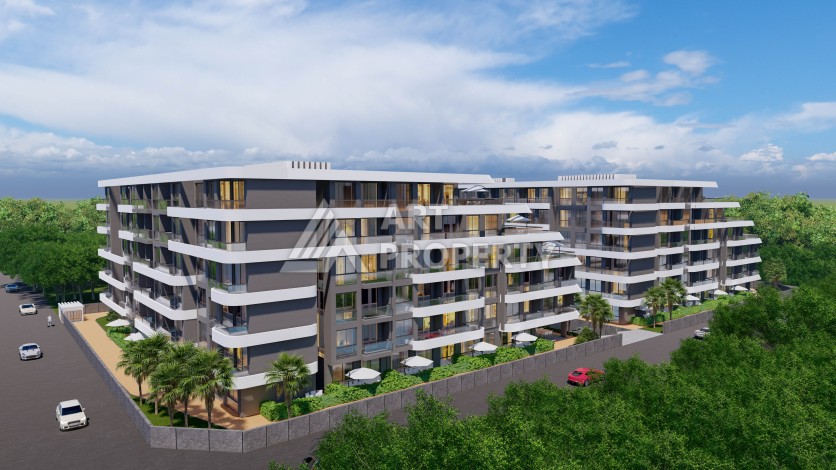 Квартиры от 50 до 165 кв.м в инновационном проекте. Алтынташ, Анталия. - Ракурс 12