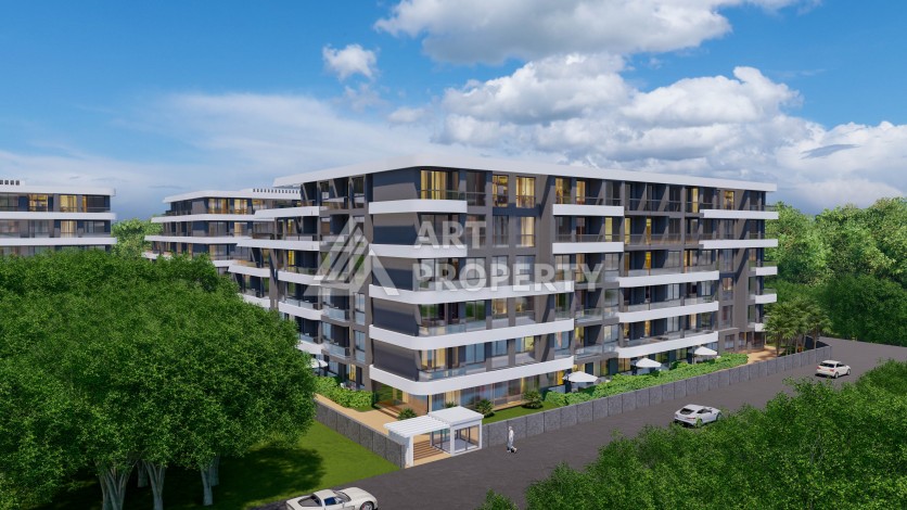 Квартиры от 50 до 165 кв.м в инновационном проекте. Алтынташ, Анталия. - Ракурс 13