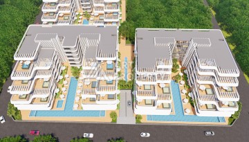 Квартиры от 50 до 165 кв.м в инновационном проекте. Алтынташ, Анталия. - Ракурс 15