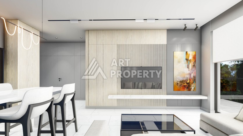 Квартиры от 50 до 165 кв.м в инновационном проекте. Алтынташ, Анталия. - Ракурс 17