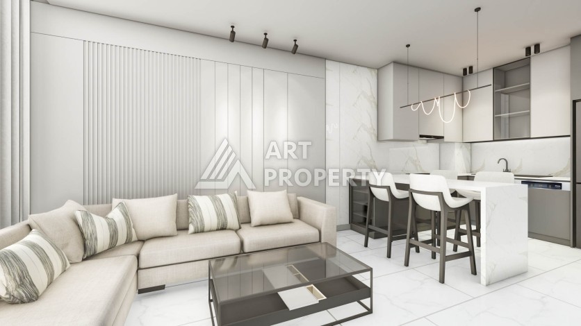 Квартиры от 50 до 165 кв.м в инновационном проекте. Алтынташ, Анталия. - Ракурс 18