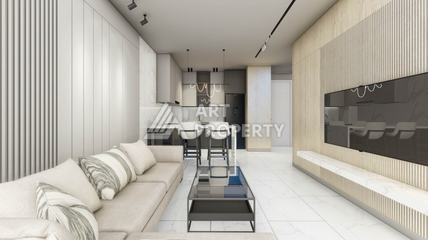 Квартиры от 50 до 165 кв.м в инновационном проекте. Алтынташ, Анталия. - Ракурс 19