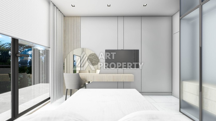 Квартиры от 50 до 165 кв.м в инновационном проекте. Алтынташ, Анталия. - Ракурс 23