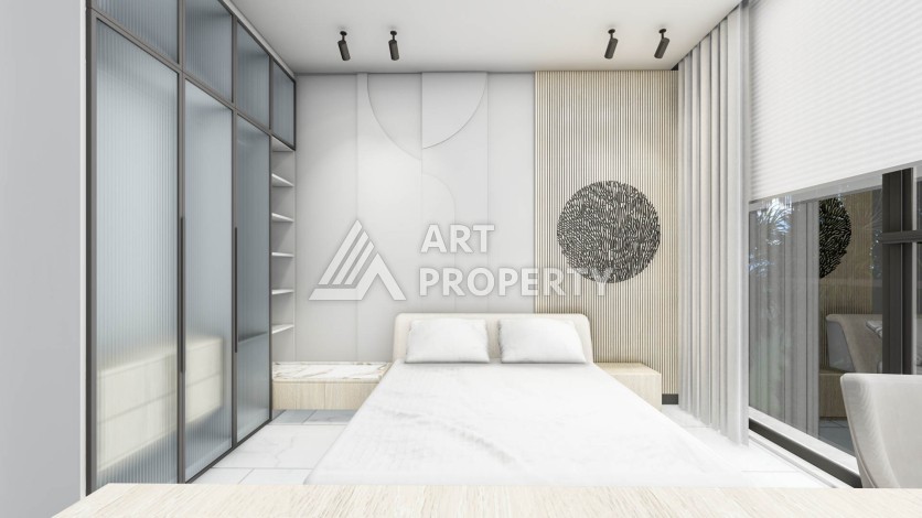 Квартиры от 50 до 165 кв.м в инновационном проекте. Алтынташ, Анталия. - Ракурс 24