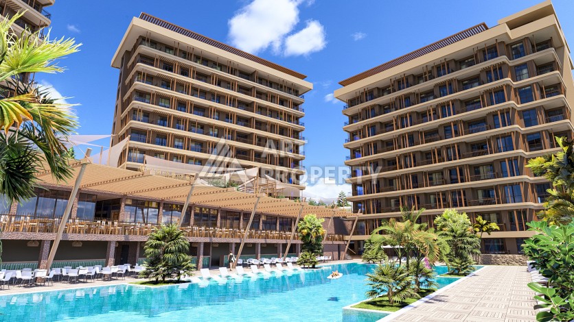 Квартиры 1+1 и 2+1 с рассрочкой 12 месяцев в Окурджалларе - Ракурс 2