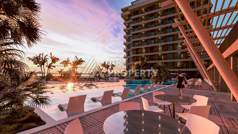 Квартиры 1+1 и 2+1 с рассрочкой 12 месяцев в Окурджалларе - Ракурс 12