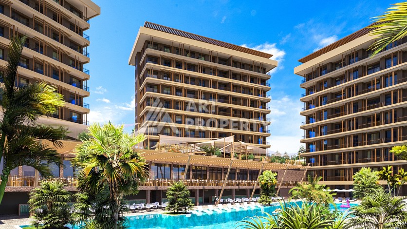 Квартиры 1+1 и 2+1 с рассрочкой 12 месяцев в Окурджалларе - Ракурс 17