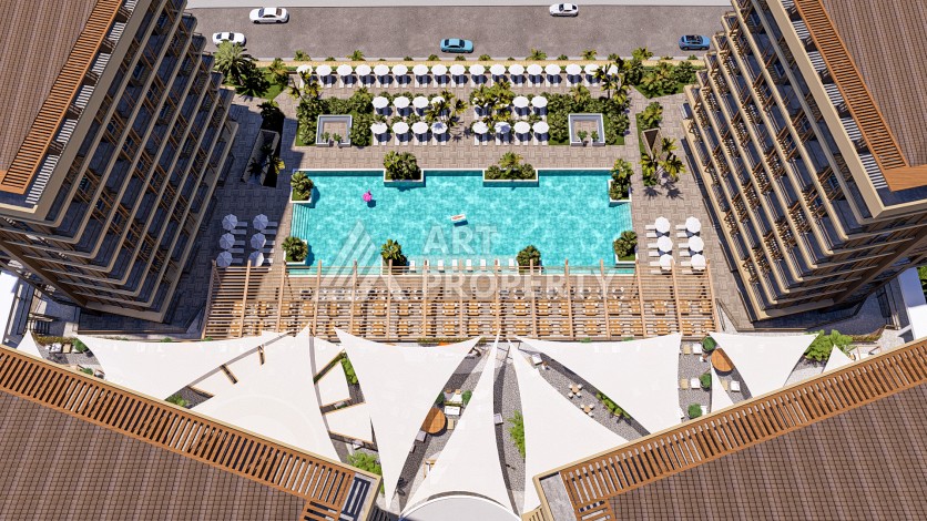 Квартиры 1+1 и 2+1 с рассрочкой 12 месяцев в Окурджалларе - Ракурс 19