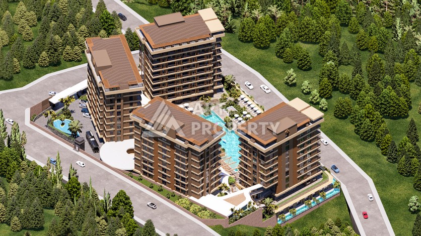 Квартиры 1+1 и 2+1 с рассрочкой 12 месяцев в Окурджалларе - Ракурс 21