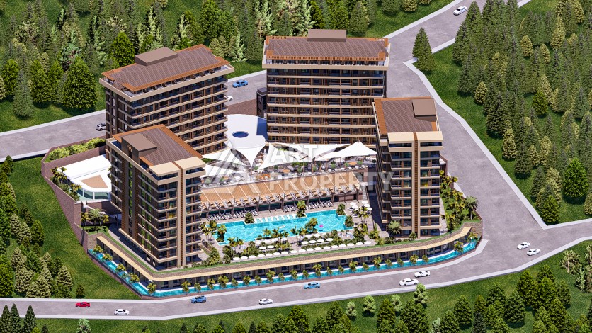 Квартиры 1+1 и 2+1 с рассрочкой 12 месяцев в Окурджалларе - Ракурс 22