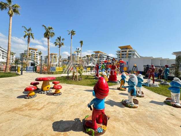 Квартира 1+1 в проекте, которому нет аналогов, 85 кв.м. Турклер, Алания - Ракурс 17