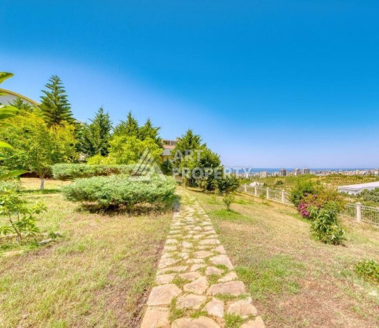 Видовая квартира 3+1 в элитной резиденции 145 кв.м. Каргыджак, Алания - Ракурс 4