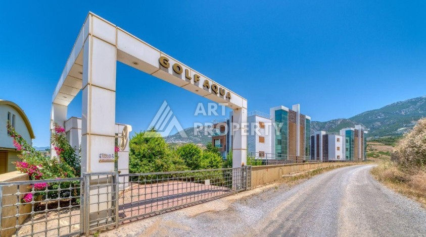 Видовая квартира 3+1 в элитной резиденции 145 кв.м. Каргыджак, Алания - Ракурс 5