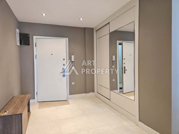 Видовая квартира 3+1 в элитной резиденции 145 кв.м. Каргыджак, Алания - Ракурс 10