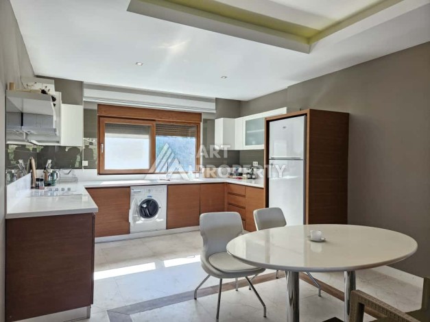 Видовая квартира 3+1 в элитной резиденции 145 кв.м. Каргыджак, Алания - Ракурс 14