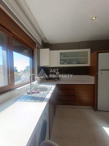 Видовая квартира 3+1 в элитной резиденции 145 кв.м. Каргыджак, Алания - Ракурс 16