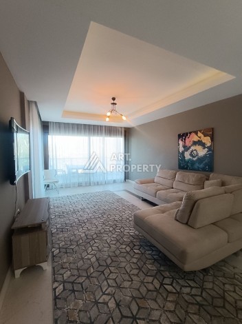 Видовая квартира 3+1 в элитной резиденции 145 кв.м. Каргыджак, Алания - Ракурс 23