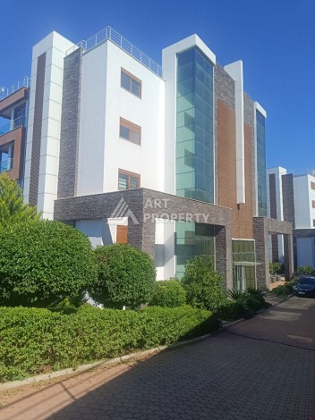 Видовая квартира 3+1 в элитной резиденции 145 кв.м. Каргыджак, Алания - Ракурс 51