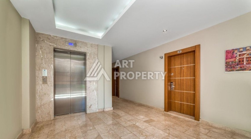 Видовая квартира 3+1 в элитной резиденции 145 кв.м. Каргыджак, Алания - Ракурс 52