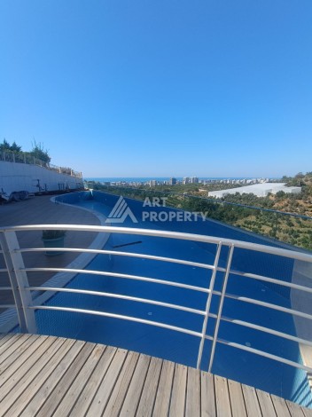 Видовая квартира 3+1 в элитной резиденции 145 кв.м. Каргыджак, Алания - Ракурс 53