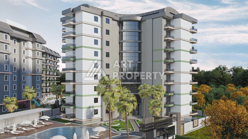 Две новые квартиры 2+1 и 5+1 в Авсалларе. Современное жилье у моря. - Ракурс 4