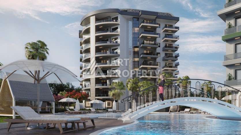 Две новые квартиры 2+1 и 5+1 в Авсалларе. Современное жилье у моря. - Ракурс 5