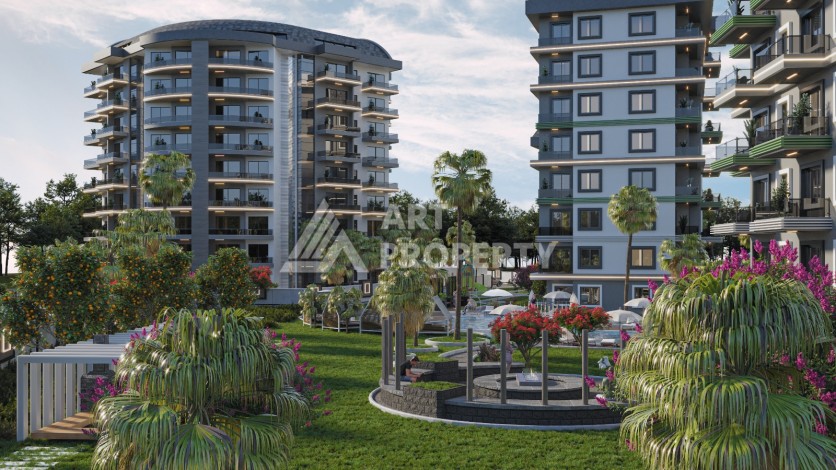 Две новые квартиры 2+1 и 5+1 в Авсалларе. Современное жилье у моря. - Ракурс 6