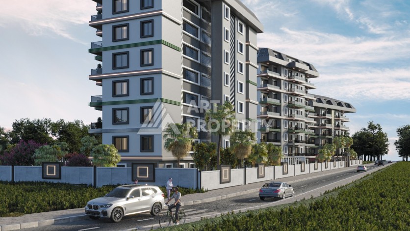 Две новые квартиры 2+1 и 5+1 в Авсалларе. Современное жилье у моря. - Ракурс 8