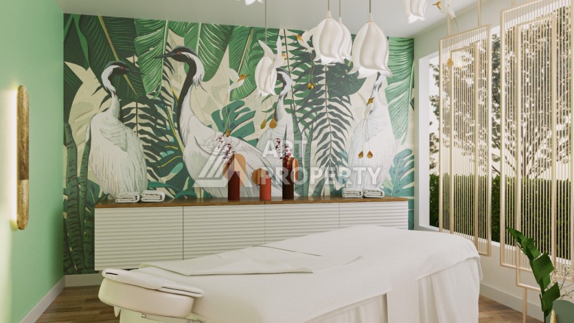 Две новые квартиры 2+1 и 5+1 в Авсалларе. Современное жилье у моря. - Ракурс 14