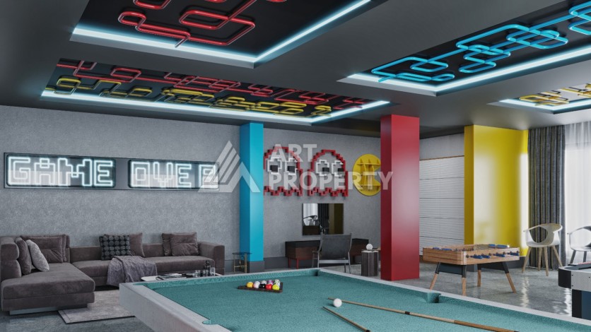 Две новые квартиры 2+1 и 5+1 в Авсалларе. Современное жилье у моря. - Ракурс 15