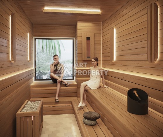 Две новые квартиры 2+1 и 5+1 в Авсалларе. Современное жилье у моря. - Ракурс 20