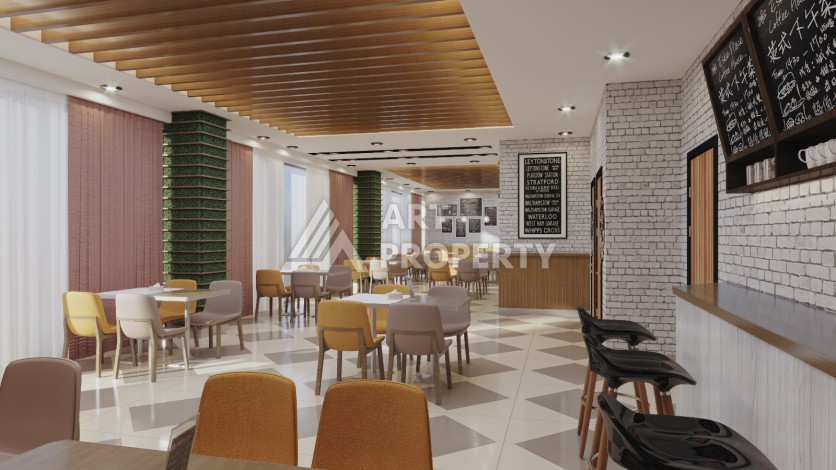 Две новые квартиры 2+1 и 5+1 в Авсалларе. Современное жилье у моря. - Ракурс 23