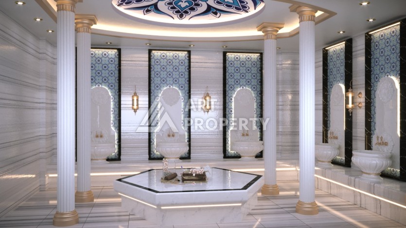 Две новые квартиры 2+1 и 5+1 в Авсалларе. Современное жилье у моря. - Ракурс 29