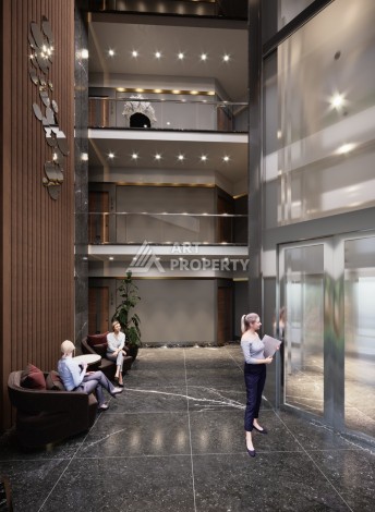 Две новые квартиры 2+1 и 5+1 в Авсалларе. Современное жилье у моря. - Ракурс 33