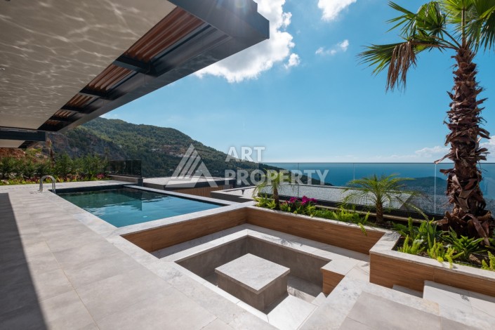 Виллы 305 м² с приватными бассейнами, сауной и садом. Бекташ, Алания - Ракурс 0