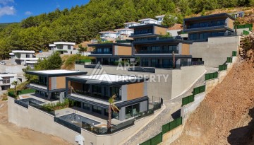 Виллы 305 м² с приватными бассейнами, сауной и садом. Бекташ, Алания - Ракурс 4