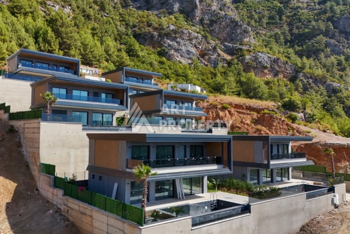 Виллы 305 м² с приватными бассейнами, сауной и садом. Бекташ, Алания - Ракурс 9