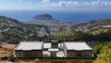 Виллы 305 м² с приватными бассейнами, сауной и садом. Бекташ, Алания - Ракурс 12