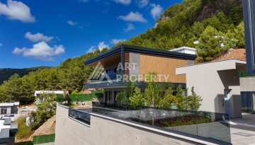 Виллы 305 м² с приватными бассейнами, сауной и садом. Бекташ, Алания - Ракурс 13