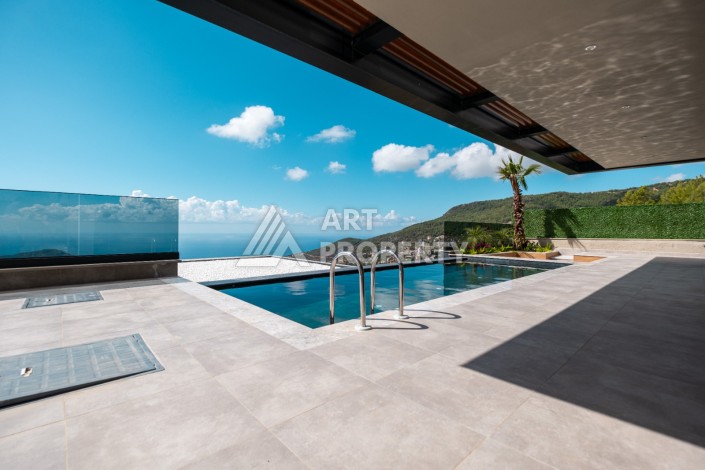 Виллы 305 м² с приватными бассейнами, сауной и садом. Бекташ, Алания - Ракурс 16