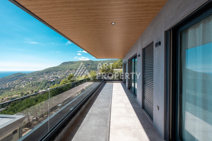 Виллы 305 м² с приватными бассейнами, сауной и садом. Бекташ, Алания - Ракурс 21