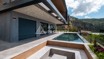 Виллы 305 м² с приватными бассейнами, сауной и садом. Бекташ, Алания - Ракурс 23