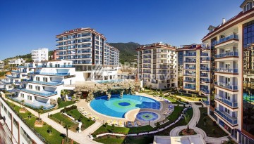 Квартира 1+1 с видом на море и крепость, 75 кв.м. В ЖК уровня 5 звезд в Оба - Ракурс 2