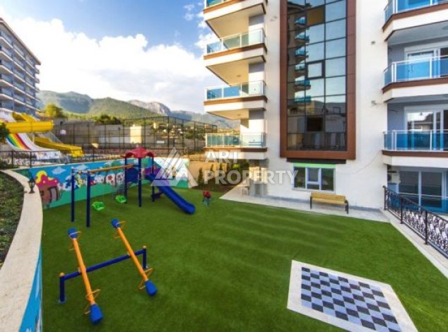 Квартира 1+1 с видом на море и крепость, 75 кв.м. В ЖК уровня 5 звезд в Оба - Ракурс 4