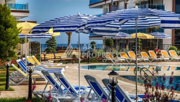 Квартира 1+1 с видом на море и крепость, 75 кв.м. В ЖК уровня 5 звезд в Оба - Ракурс 6