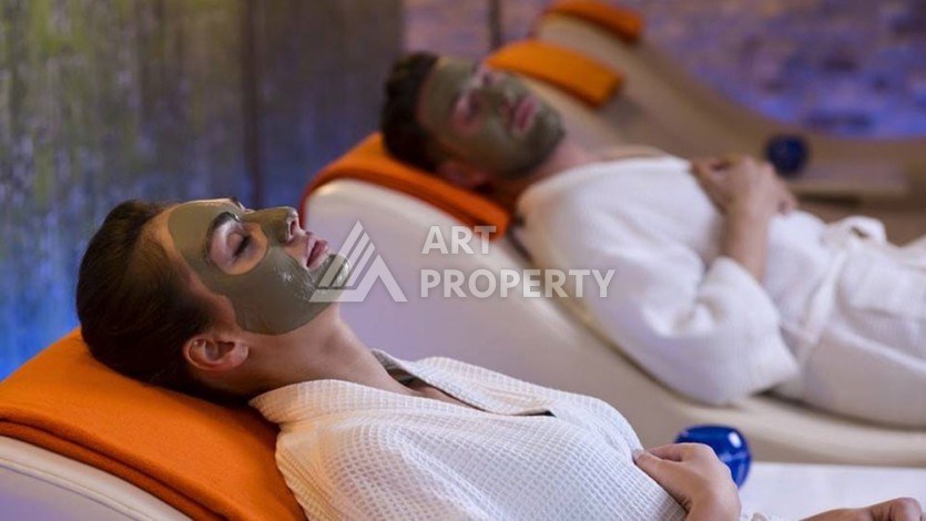 Квартира 1+1 с видом на море и крепость, 75 кв.м. В ЖК уровня 5 звезд в Оба - Ракурс 13