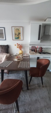 Квартира 1+1 с видом на море и крепость, 75 кв.м. В ЖК уровня 5 звезд в Оба - Ракурс 24